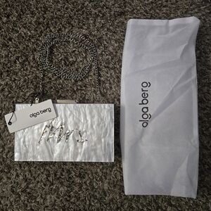 Olga Berg "MRS." Purse, New With Tags and Storage Bag!